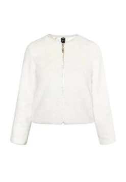 Faina Embell - Imitatieleren Jas - Wollweiss 11 Faina Embell - Imitatieleren Jas - Wollweiss -Beste Kleding Winkel c9f5b8770b39441e8ee62fe1091db801