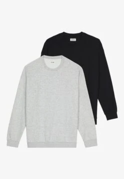 YOURTURN Unisex 2 Pack - Sweater - Black/Mottled Light Grey 12 YOURTURN Unisex 2 Pack - Sweater - Black/Mottled Light Grey -Beste Kleding Winkel ca48994b3c274aa685423dccdbfee630