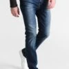 Pier One Straight Leg Jeans - Washed Dark Blue 1 Pier One Straight Leg Jeans - Washed Dark Blue -Beste Kleding Winkel cb9af6f2a5f040458294712e4f6a805c
