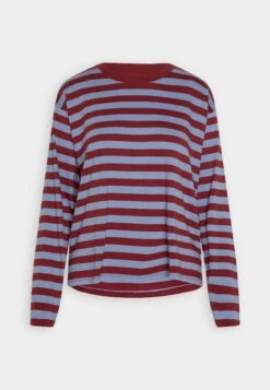 Monki Longsleeve - Dark Red/Blue -Beste Kleding Winkel cf577ad2d81442f9b091d5016aa0dba5