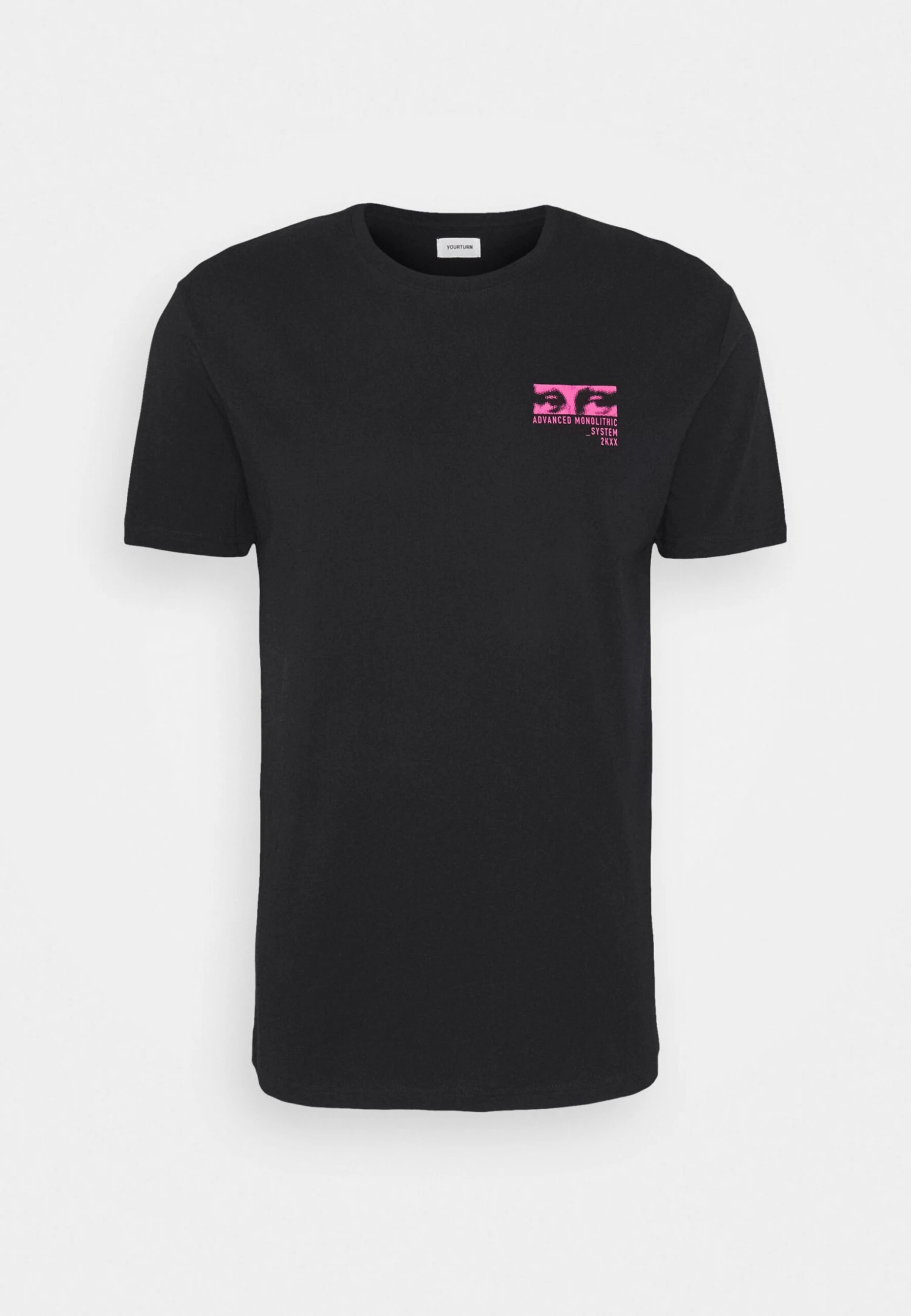 YOURTURN Unisex - T-Shirt Print - Black 6 YOURTURN Unisex - T-Shirt Print - Black - Afbeelding 4