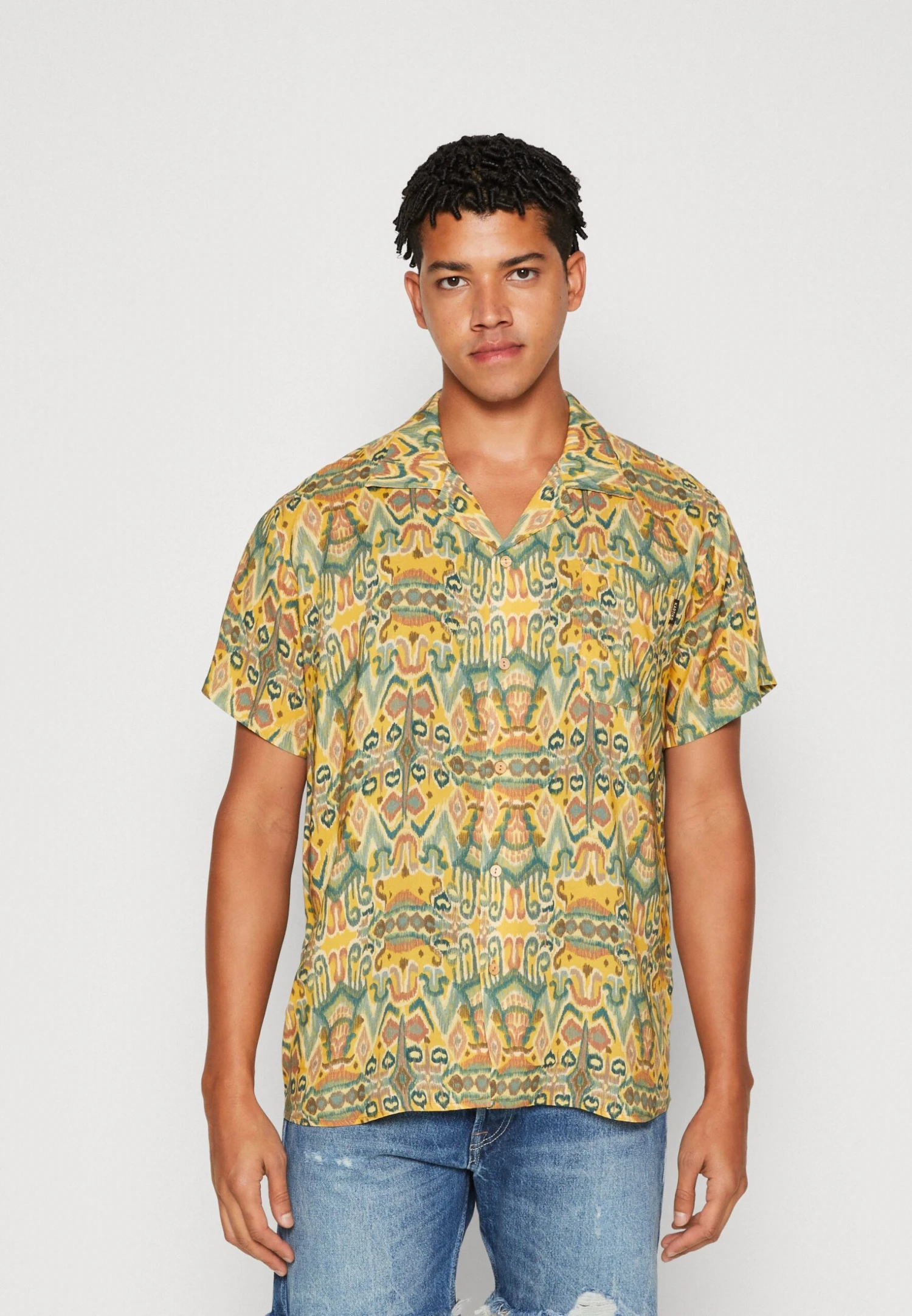 Kaotiko Shirt Jordania Unisex - Overhemdblouse - Mustard 3 Kaotiko Shirt Jordania Unisex - Overhemdblouse - Mustard