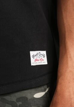 Pier One Garment Tee - T-Shirt Basic - Black -Beste Kleding Winkel d7d65e25c1034ac4a390973ab6342d9a