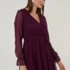 LELA Mini- Jurk - Purple -Beste Kleding Winkel d7e34d775ba146969e425d35ad3c92a7