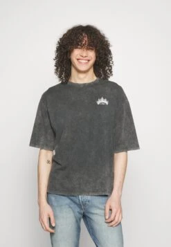 YOURTURN Skull Graphic Tee Unisex - T-Shirt Print - Mottled Black 10 YOURTURN Skull Graphic Tee Unisex - T-Shirt Print - Mottled Black -Beste Kleding Winkel da5ddb789f454a678b4b27212f932166