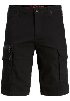 Jack & Jones Unifarbene Dex Mit Cargotaschen - Shorts - Schwarz -Beste Kleding Winkel e03f31d3f3b646ae9e97f5ef3238d8cb
