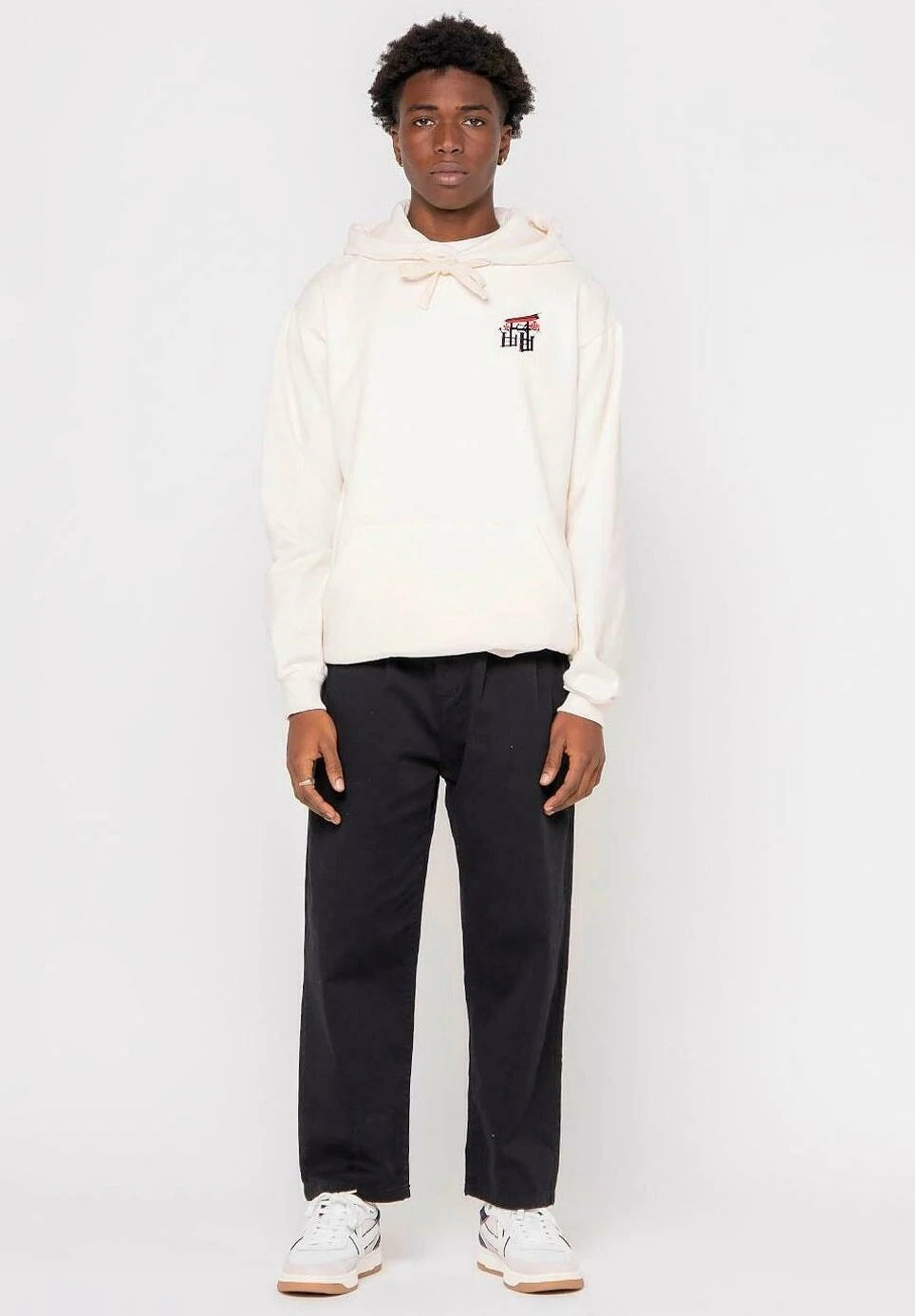 Kaotiko Geisha - Hoodie - Ivory 4 Kaotiko Geisha - Hoodie - Ivory - Afbeelding 2