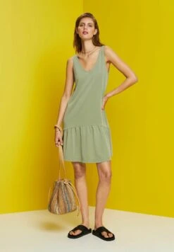 ESPRIT Gebreide Jurk - Light Khaki 14 ESPRIT Gebreide Jurk - Light Khaki -Beste Kleding Winkel e1c82f1b6c794811aa6028f036476f55