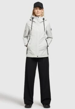 Khujo Kaya - Outdoorjas - Hellgrau -Beste Kleding Winkel e81a73f6af4d4945abacaa289acbe9c7