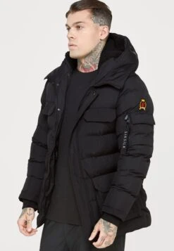 Bestsellers 9 SikSilk Parka Coat - Winterjas - Black