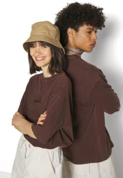 YOURTURN Unisex - T-Shirt Print - Dark Brown 11 YOURTURN Unisex - T-Shirt Print - Dark Brown -Beste Kleding Winkel ed0047be63e54a299600a138edfa9bf3