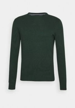 Pier One Basic Crewneck - Trui - Mottled Dark Green -Beste Kleding Winkel ed0d07d298fc4765845341d2b8f1838a