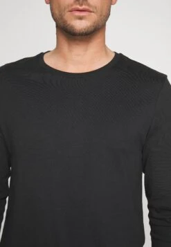 Pier One 2 Pack - Longsleeve - White/Black -Beste Kleding Winkel f0a28af1295b4a3493b2067c515db83b