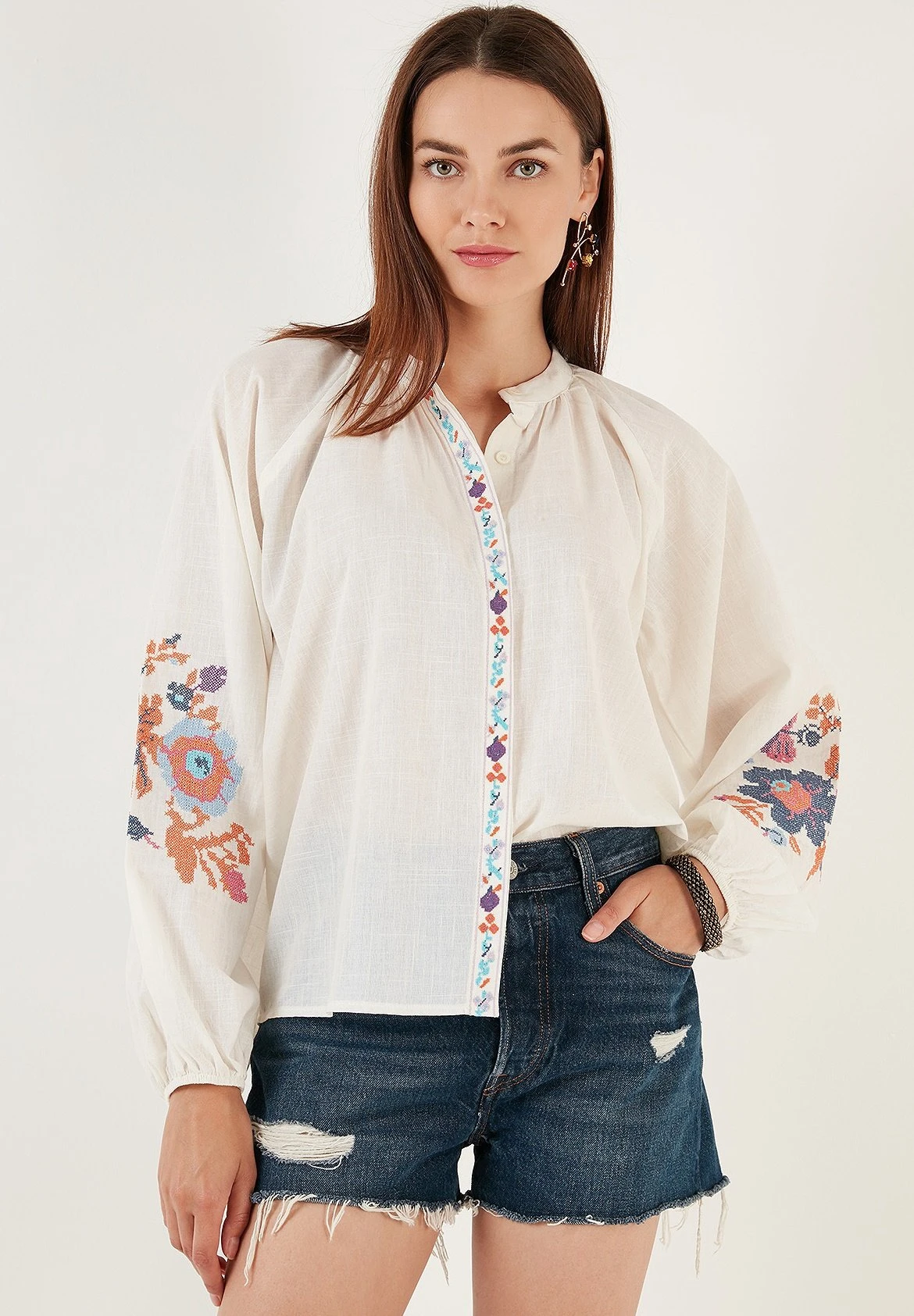 LELA Blouse - White 3 LELA Blouse - White