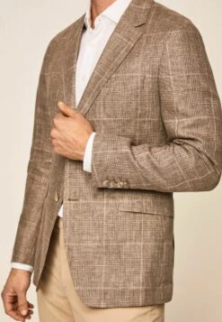 Hackett London Pow - Blazer - Taupe -Beste Kleding Winkel f2b247a40d6e41609d1385e435a1b137