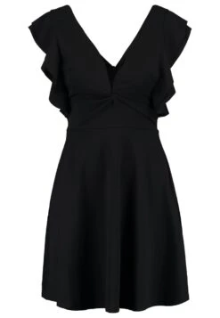 Wal G Lucia V Neck Frill Sleeve Skater Dress - Cocktailjurk - Black 11 Wal G Lucia V Neck Frill Sleeve Skater Dress - Cocktailjurk - Black -Beste Kleding Winkel f498431274de44dd9f81d2cacf43880a