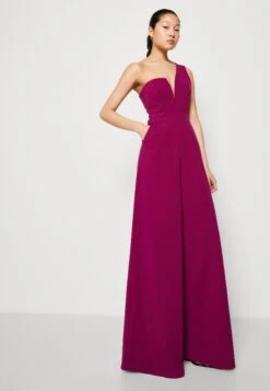 Wal G Fleur One Shoulder- Jumpsuit - Purple -Beste Kleding Winkel f800babdd91246feac4285a5be4b93c9