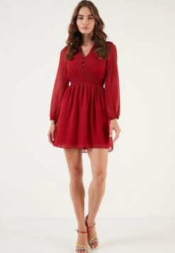 LELA Regular Fit - Jurk - Red 7 LELA Regular Fit - Jurk - Red -Beste Kleding Winkel f99ee3213daf44d8a86bcc509c4a6da8