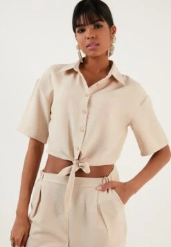 LELA Regular Fit - Overhemdblouse - Stone -Beste Kleding Winkel fa6d3fc56307430f94e0bd3b7b5c8ff8