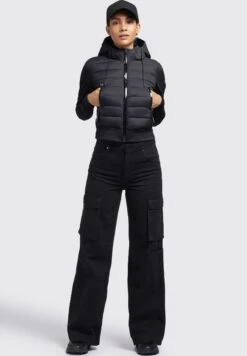 Khujo Dalis Matt - Jas - Schwarz -Beste Kleding Winkel fad8909976fa44aeaa7859200e95e3d2