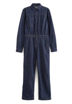 Next Button Through Boilersuit Petite - Jumpsuit - Rinse -Beste Kleding Winkel fcf3d0bbe49542deb1ca8ae9a2a3ad72
