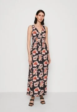 Anna Field Maxi-Jurk - Black/Pink/Multicoloured -Beste Kleding Winkel fda181fcb2834fab92927fac87b04738